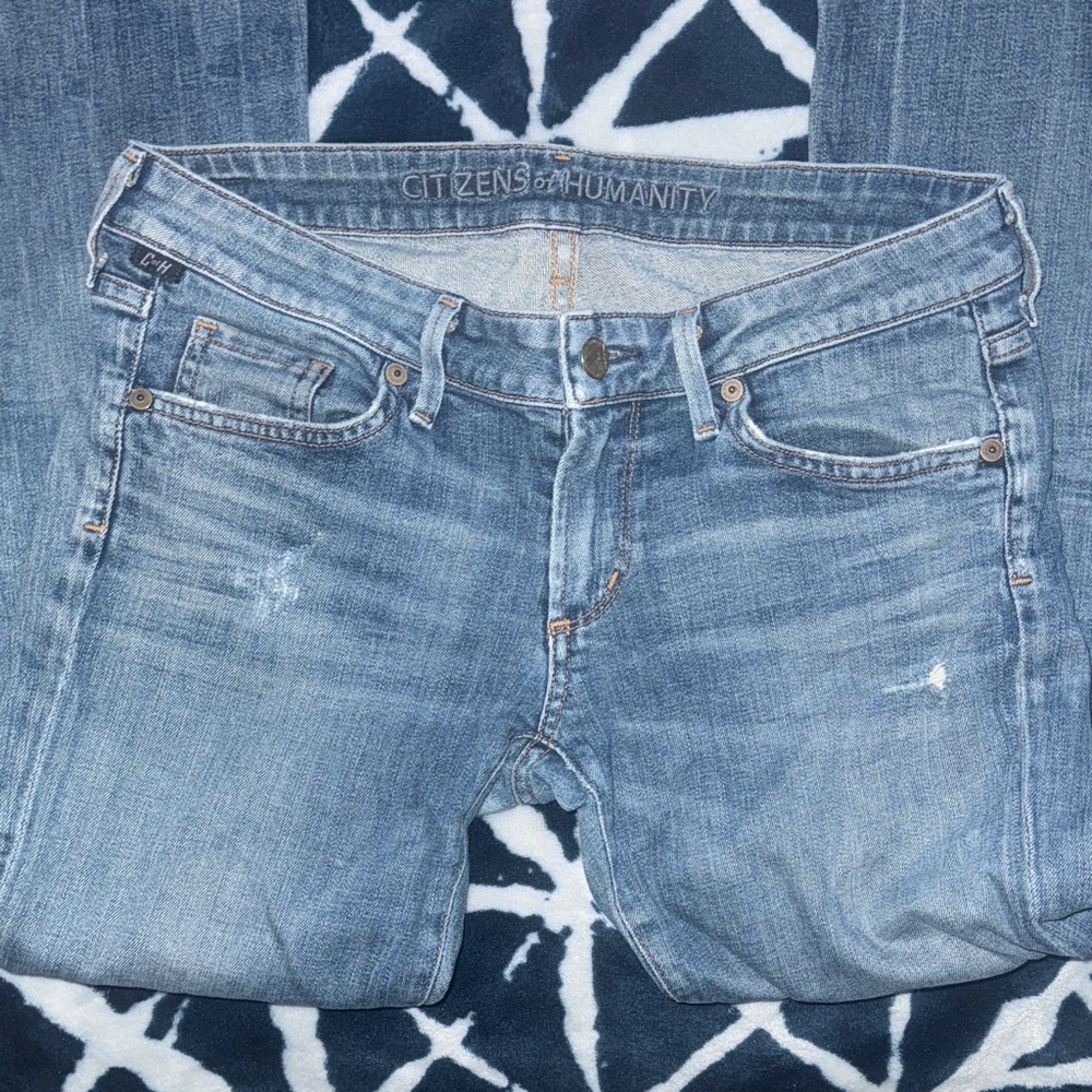 Citizens of Humanity Light Blue Boyfriend Jeans